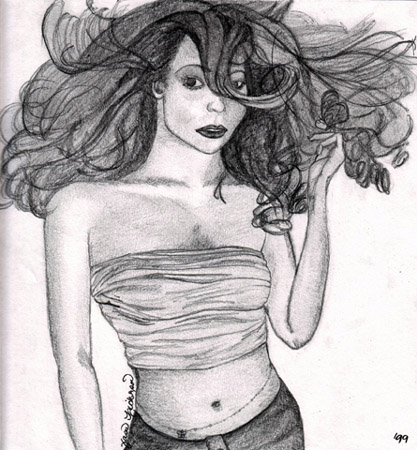Mariah with Butterfly