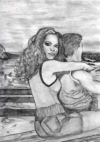 Girl on Beach